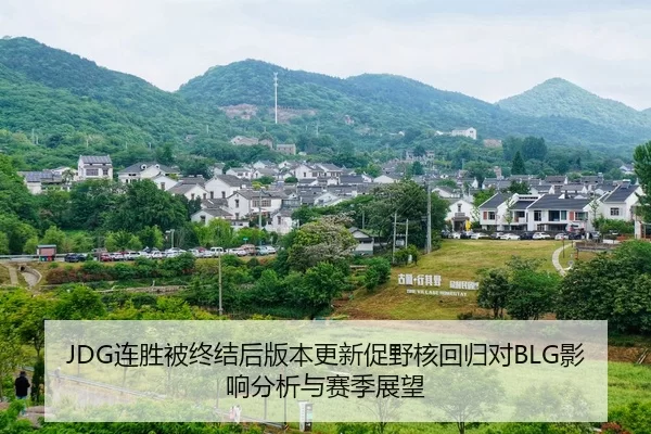 JDG连胜被终结后版本更新促野核回归对BLG影响分析与赛季展望